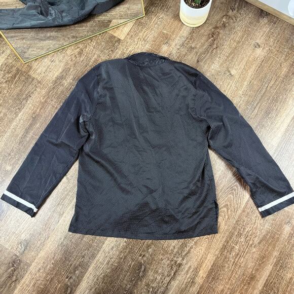 Victorias Secret Black Polka Dot Front Ruch Pajama Top - Picture 2 of 4